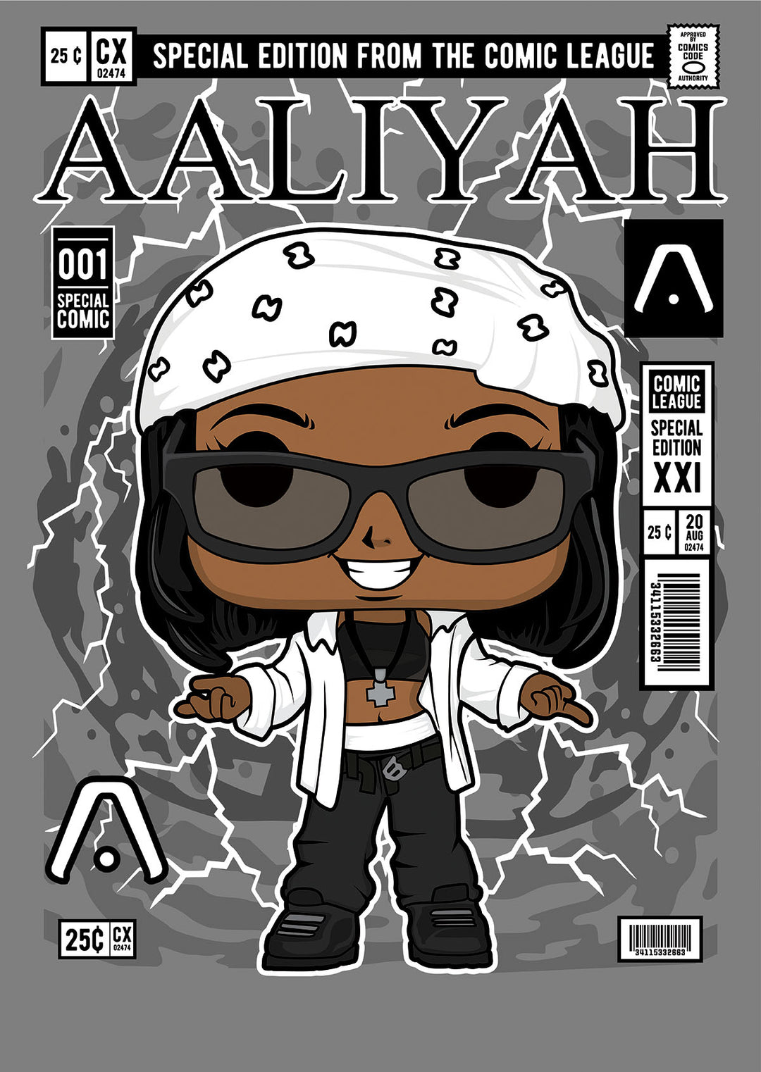 Aaliyah Pop Style