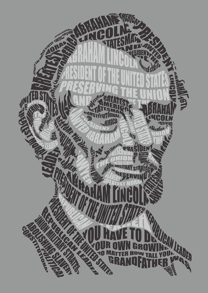 Abraham Lincoln Calligram