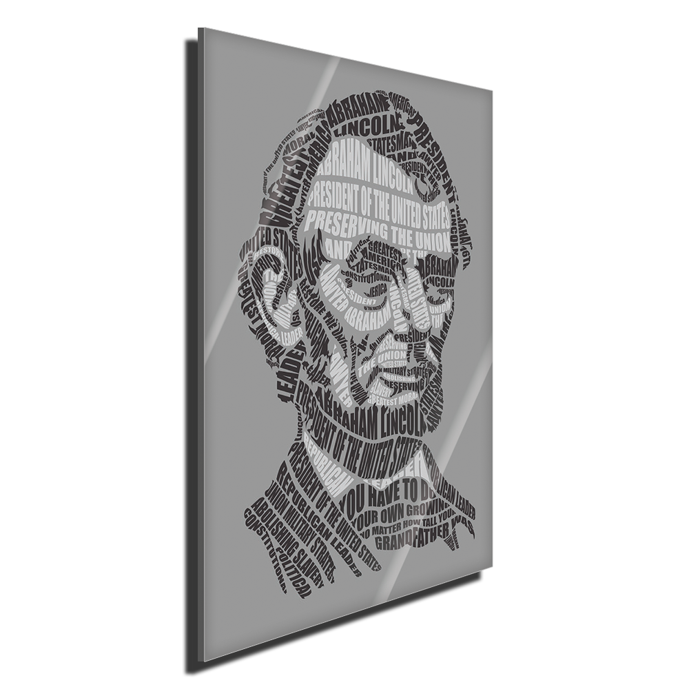 Abraham Lincoln Calligram