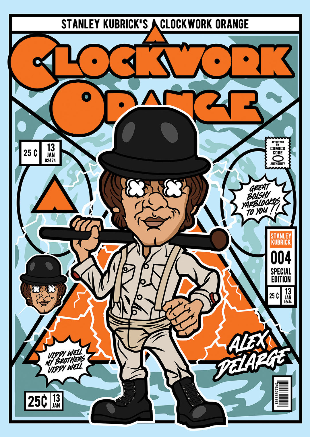 A Clockwork Orange Pop Style