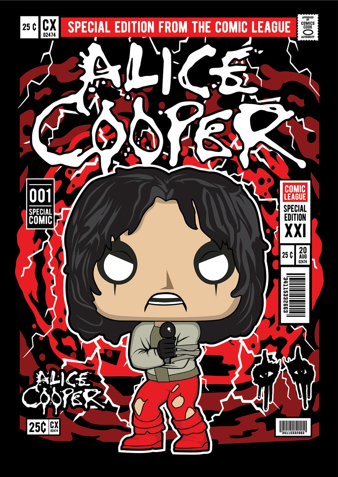 Alice Cooper Pop Style