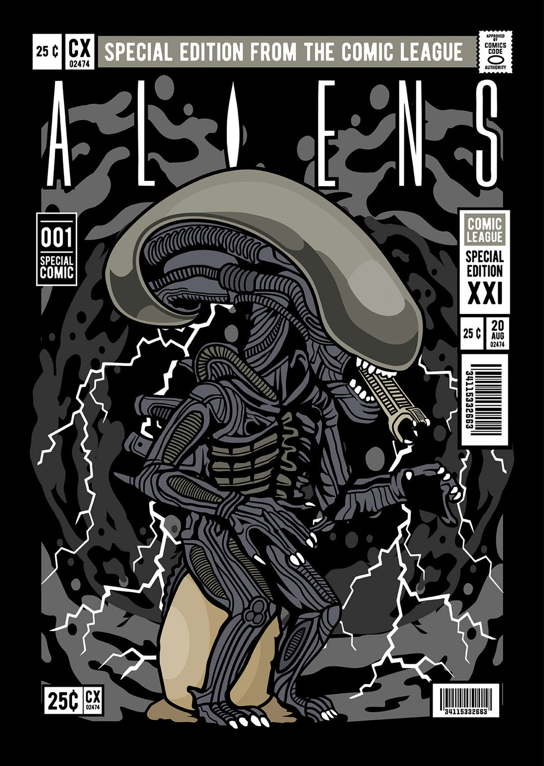 Aliens Pop Style