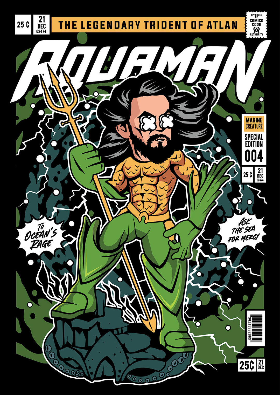 Aquaman Pop Style