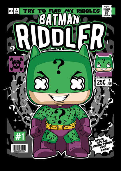 Batman Riddler Pop Style