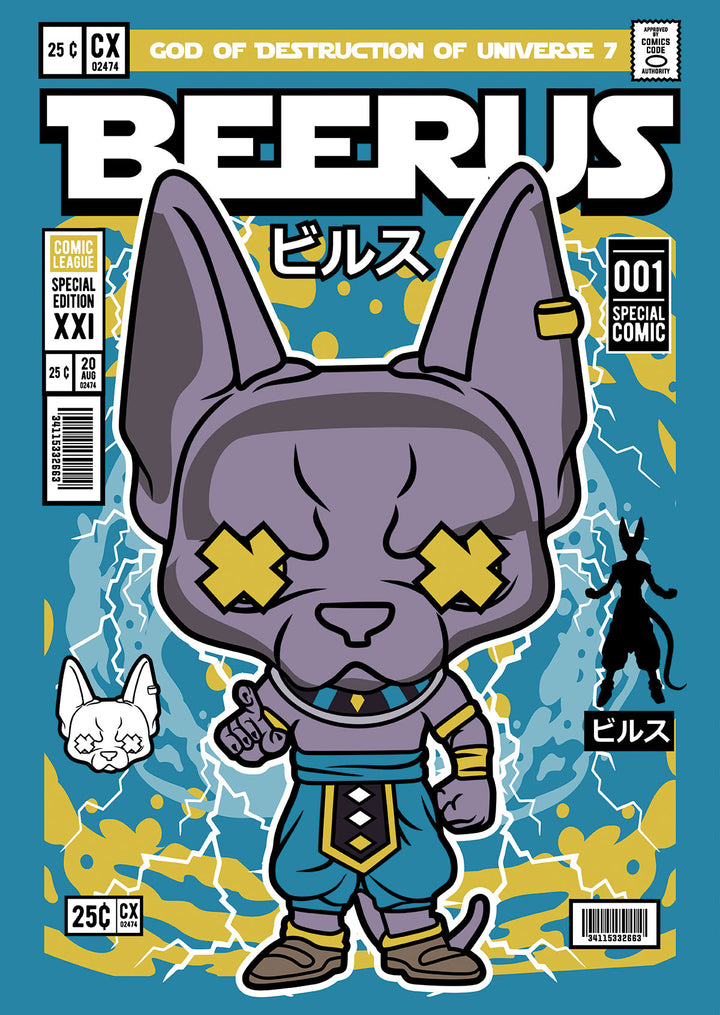 Beerus Pop Style