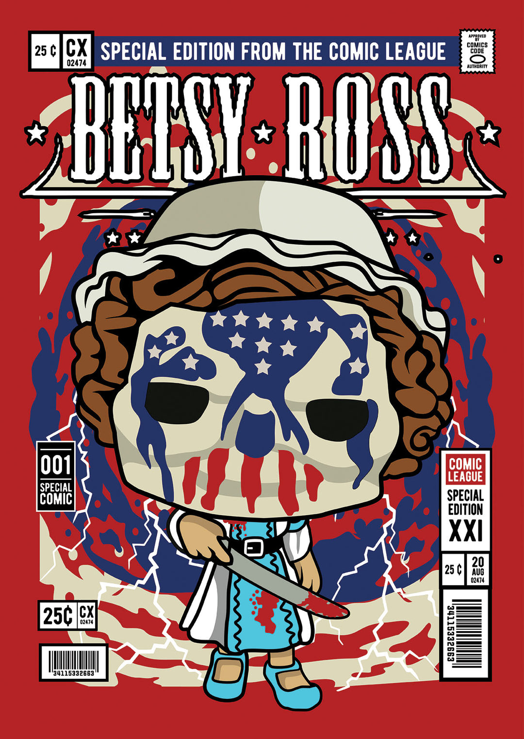 Betsy Ross Purge Pop Style