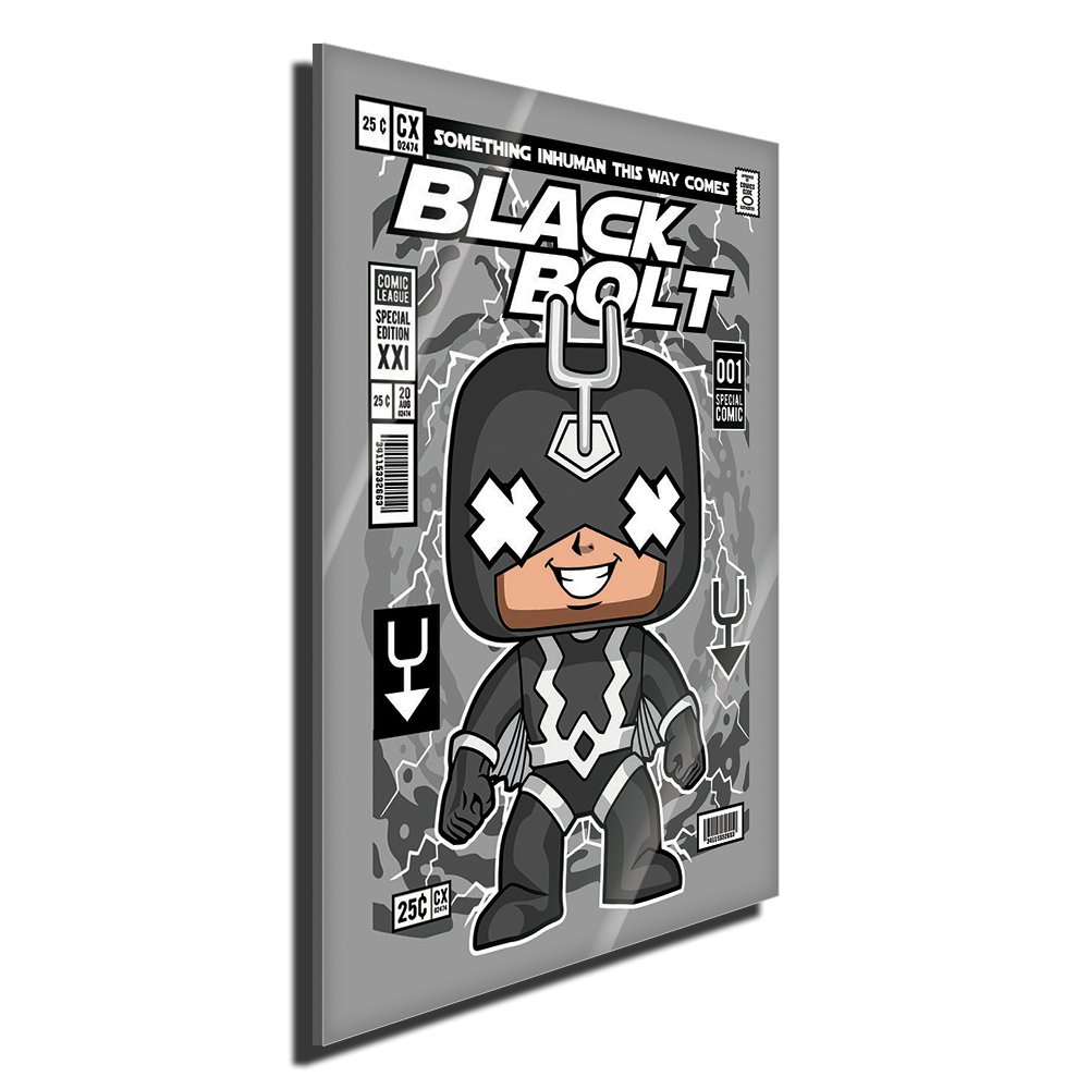 Black Bolt Pop Style