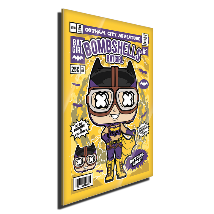 Bat Girl Bombshell Pop Style