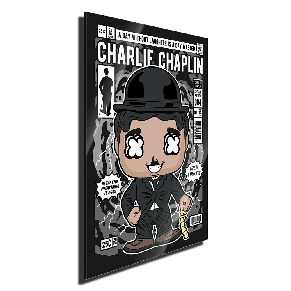 Charlie Chaplin Pop Style