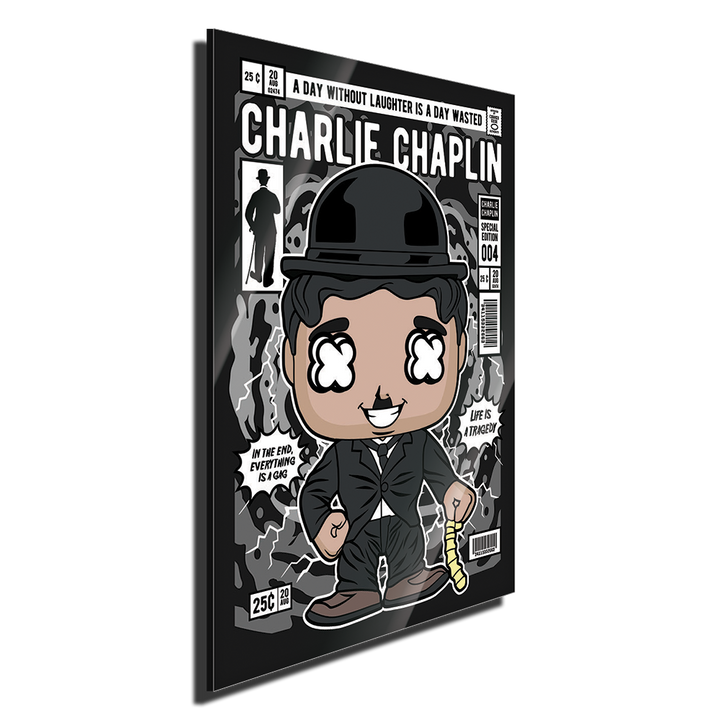 Charlie Chaplin Pop Style