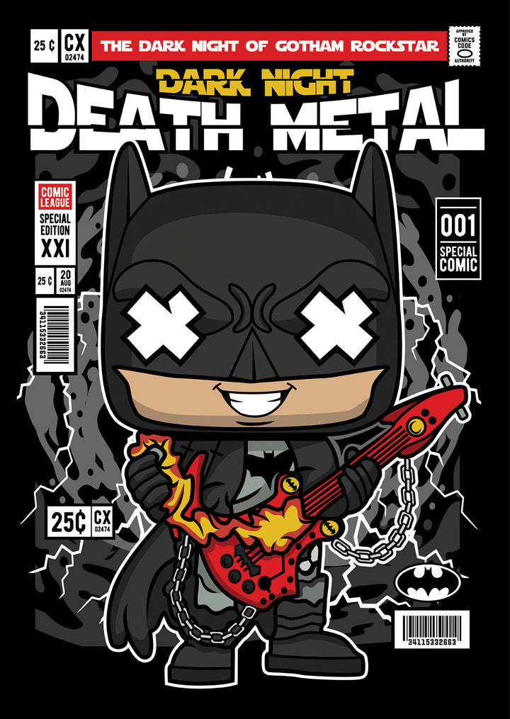 Death Metal Dark Night Pop Style