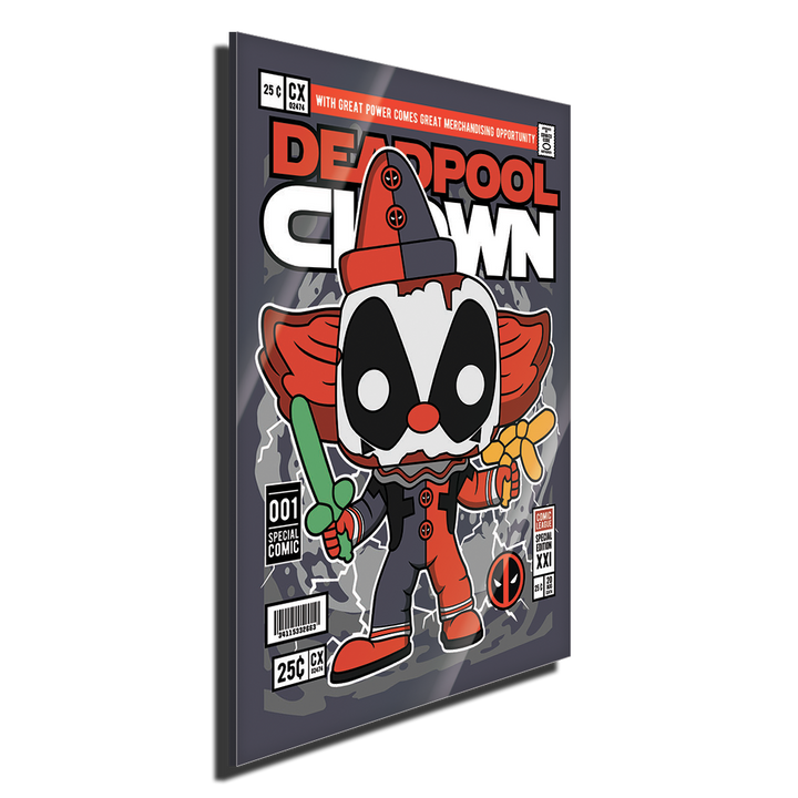 Clown Deadpool Pop Style