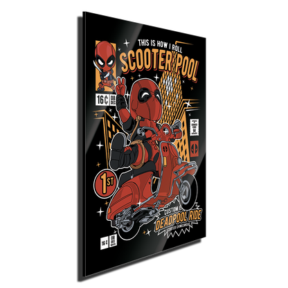 Scooter Deadpool Pop Style
