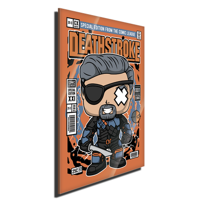 Deathstroke Unmasked Pop Style