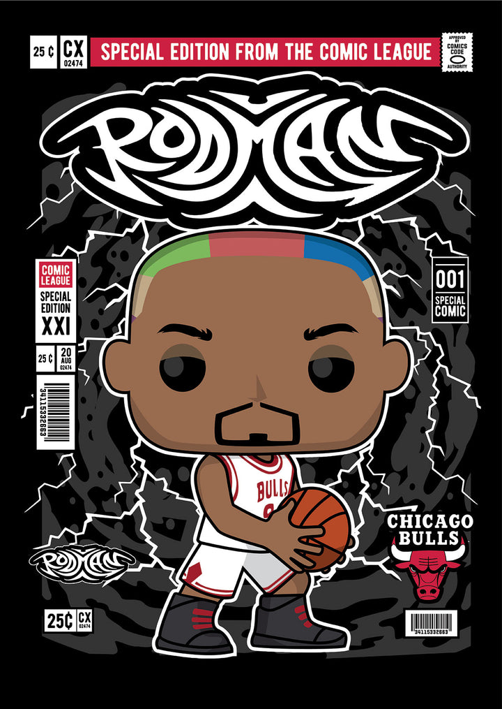 Dennis Rodman Pop Style