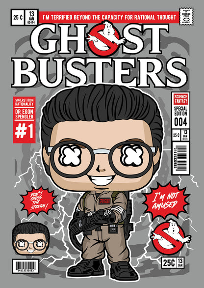 Ghostbuster Egon Pop Style