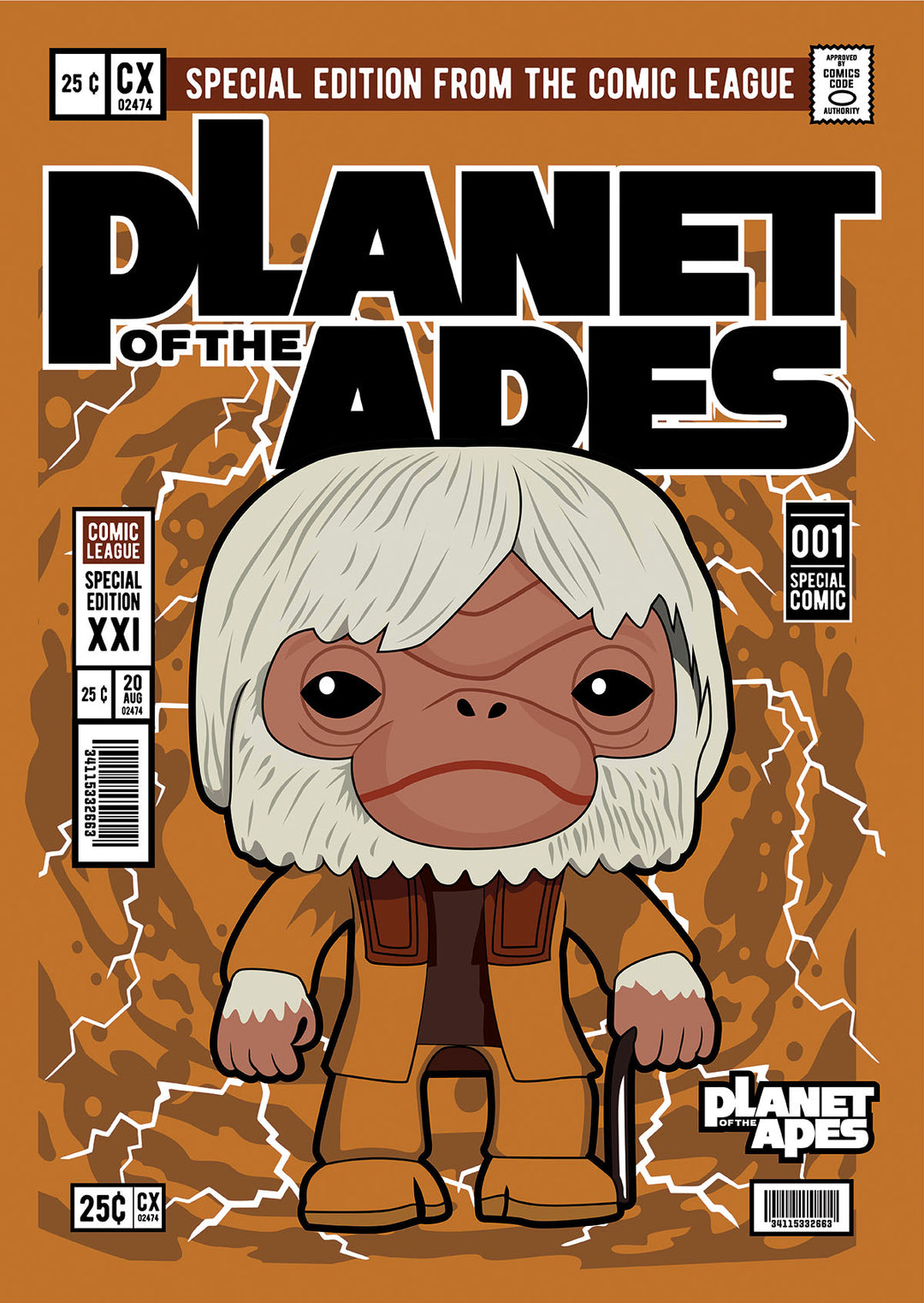 Planet of the Apes Pop Style