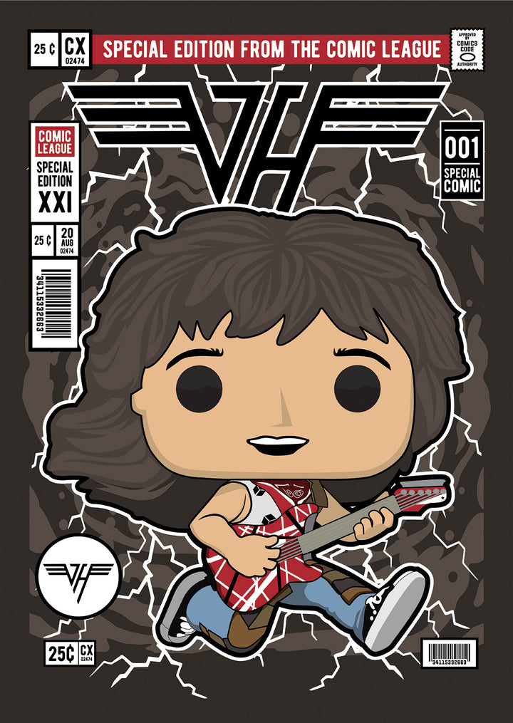 Eddie Van Halen Pop Style