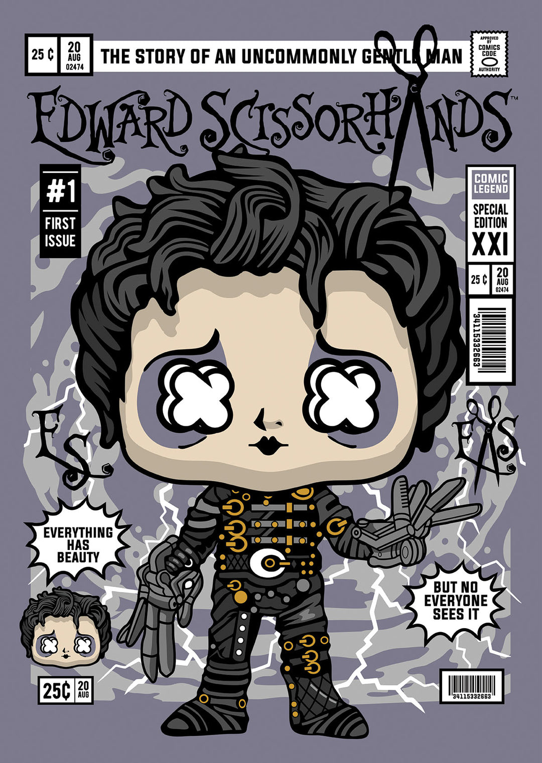 Edward Scissorhands Pop Style