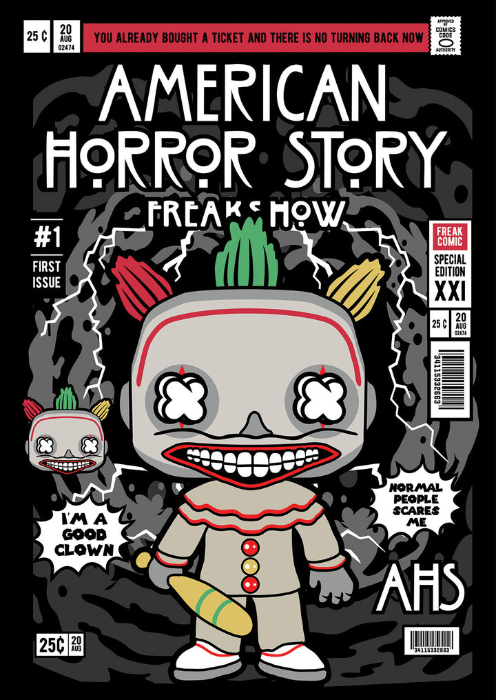 American Horror Story Freak Show Pop Style