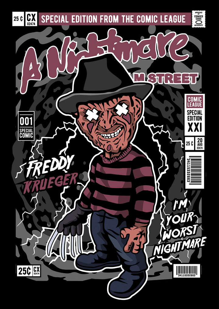 Freddy Krueger Pop Style