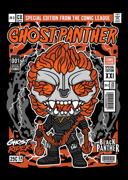 Ghost Panther Pop Style