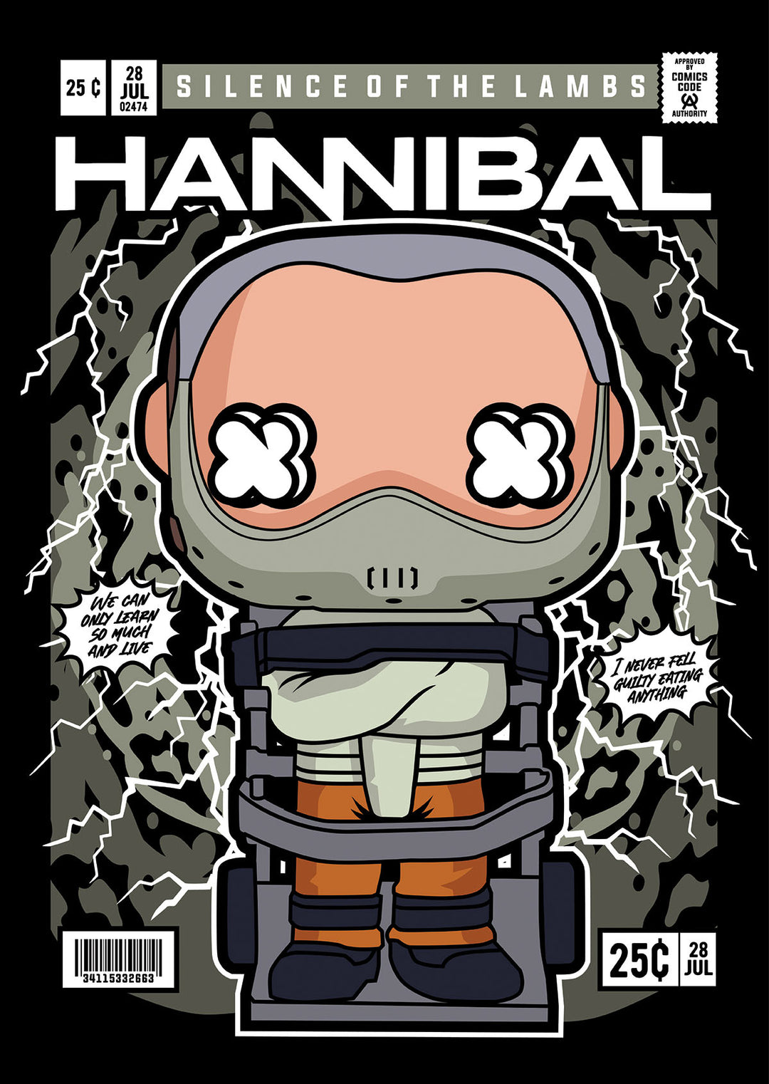 Hannibal Lecter Pop Style