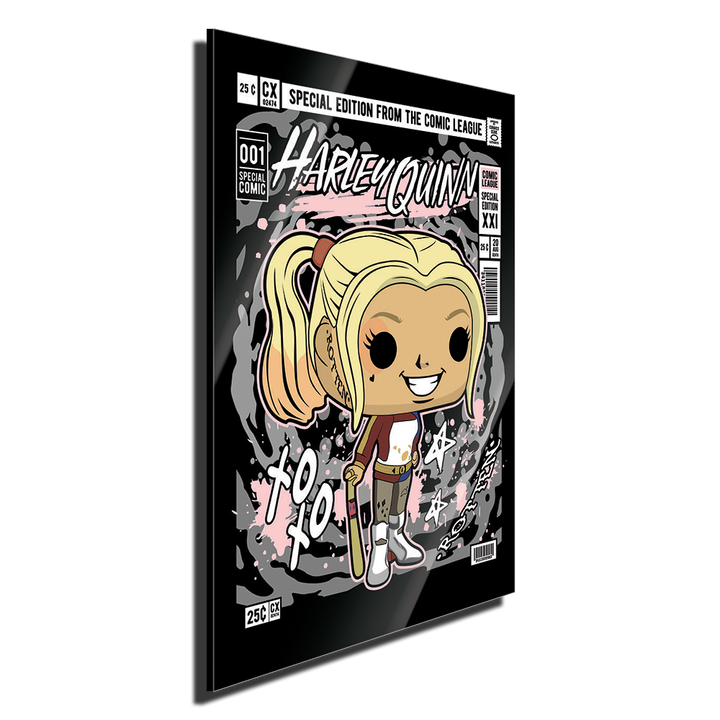 Harley Quinn Pop Style