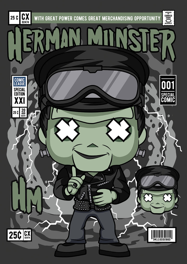 Herman Munster Pop Style