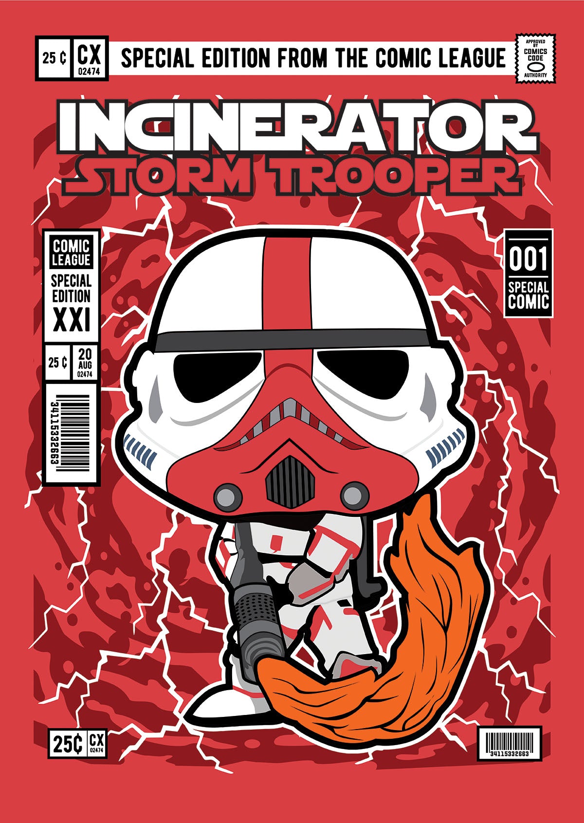 Incinerator Storm Trooper Pop Style