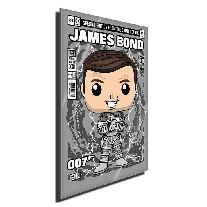 James Bond Moonraker Pop Style