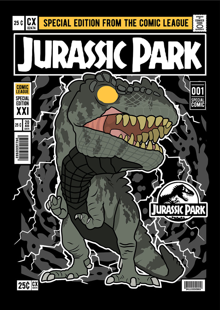 Jurassic Park Pop Style