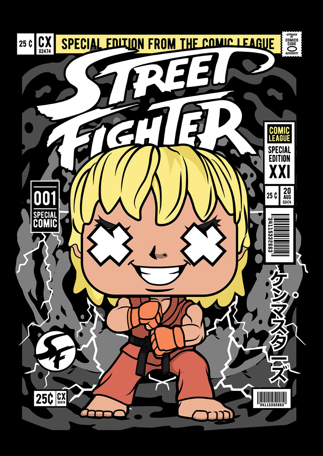 Ken Street Fighter Pop Style