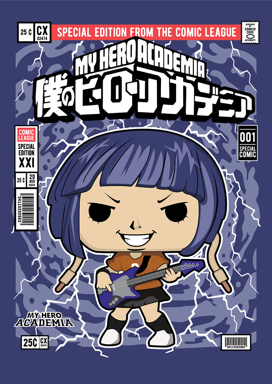 Kyoka Jiro My Hero Academia Pop Style