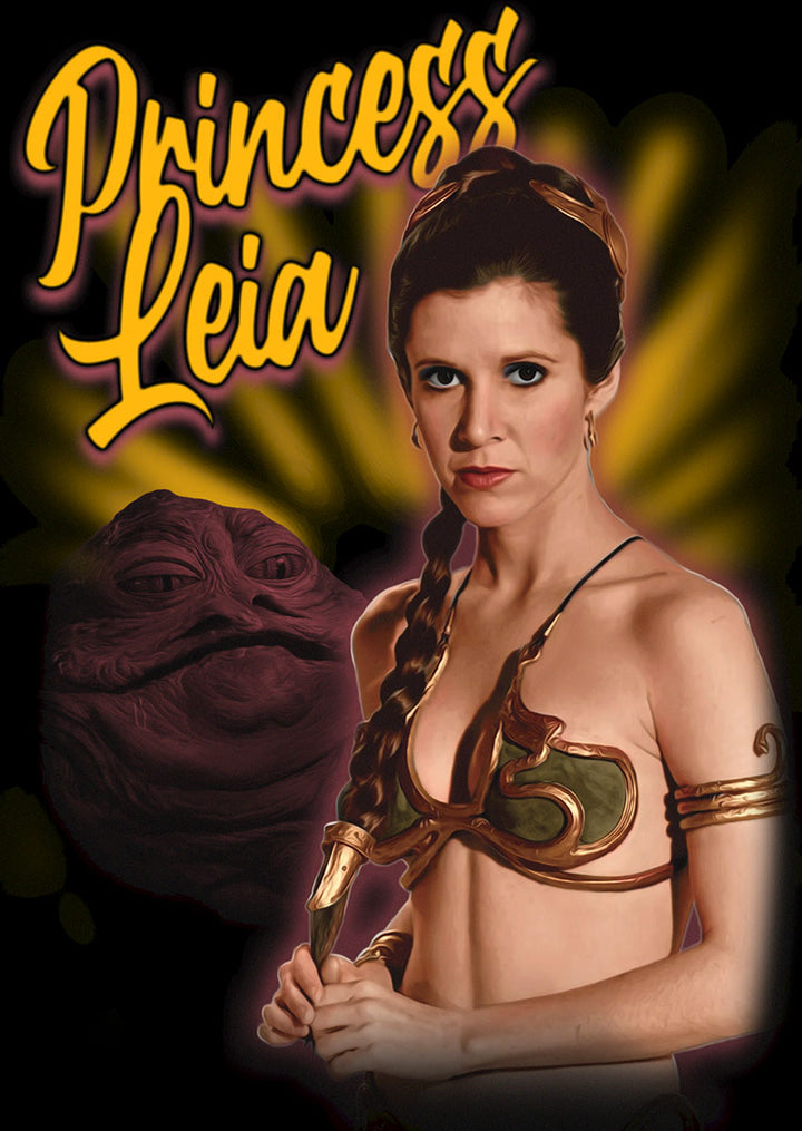 Princess Leia Airbrushed Portrait