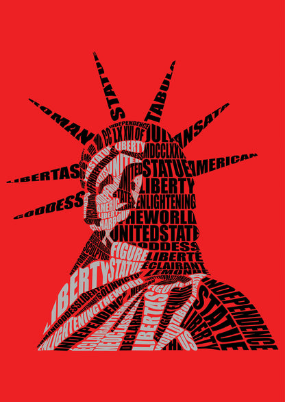 Statue of Liberty Calligram