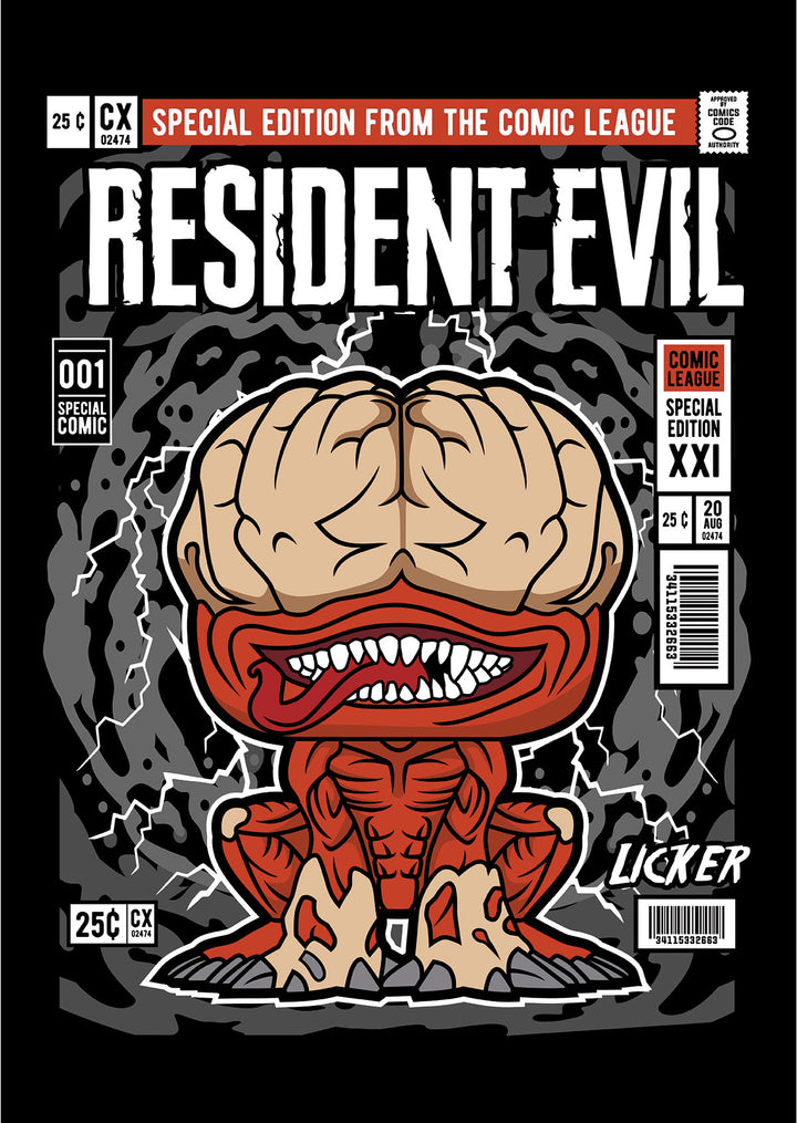 Licker Resident Evil Pop Style