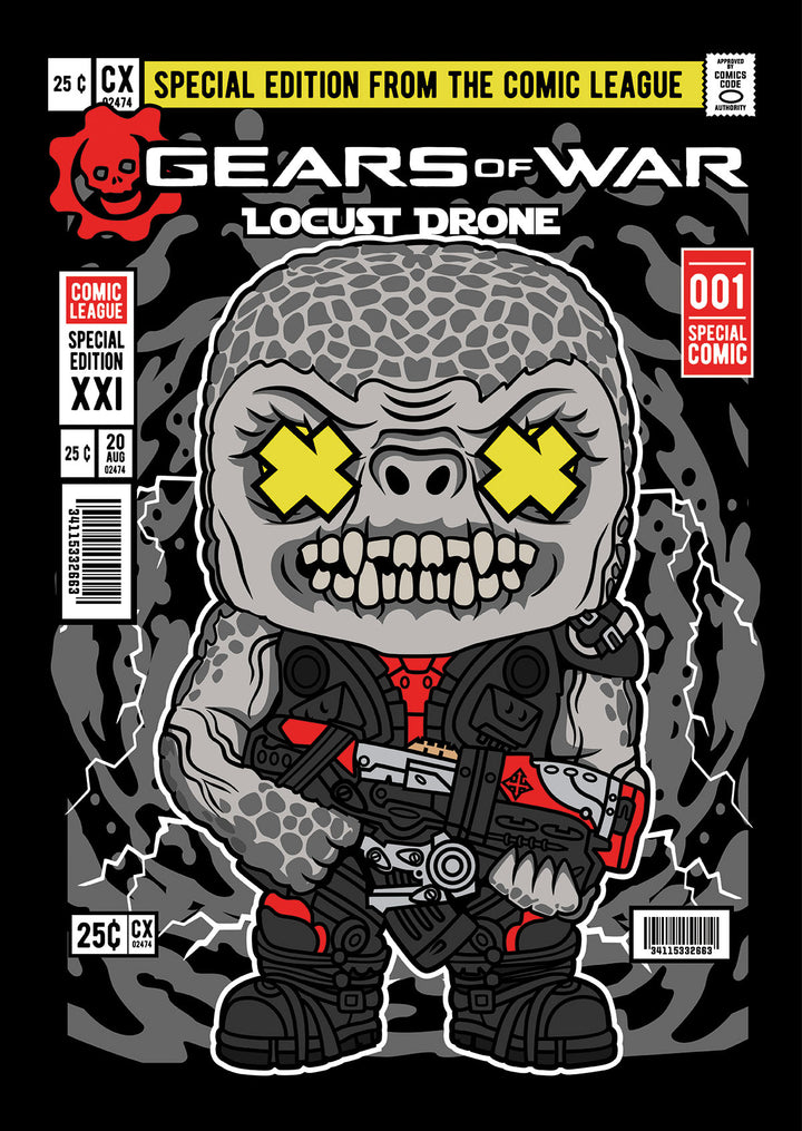 Locust Drone Gears of War Pop Style