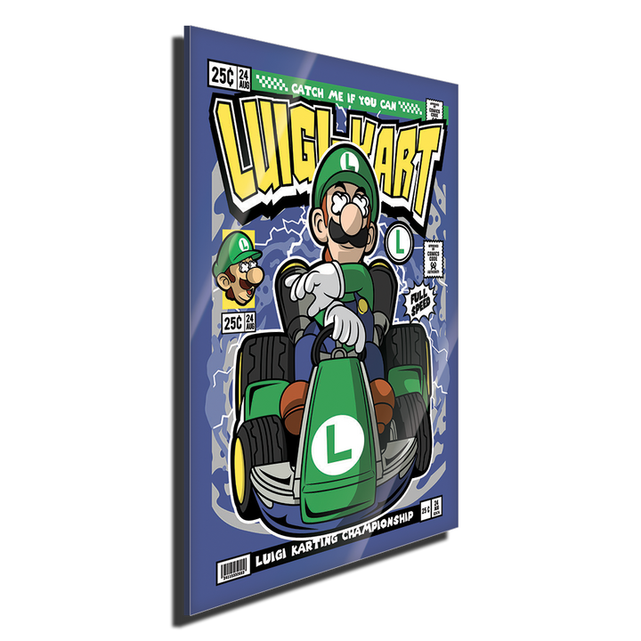 Luigi Kart Pop Style