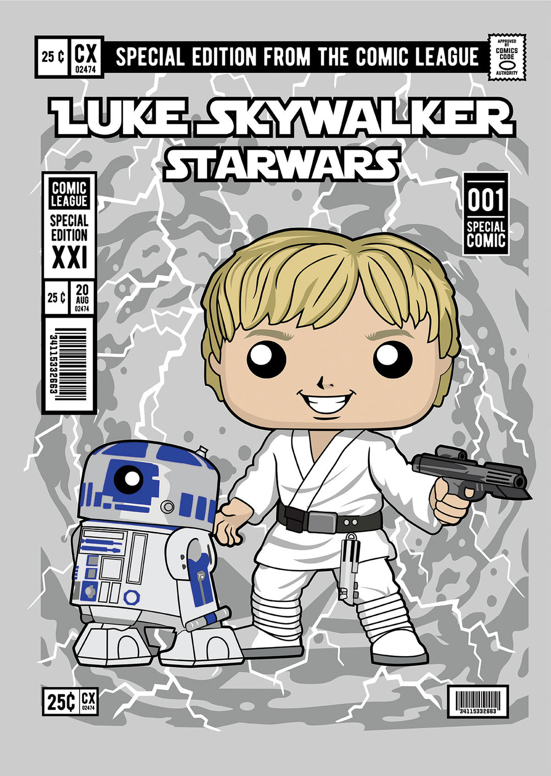 Luke Skywalker Pop Style