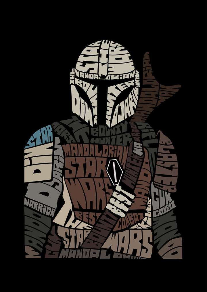 Mandalorian Calligram