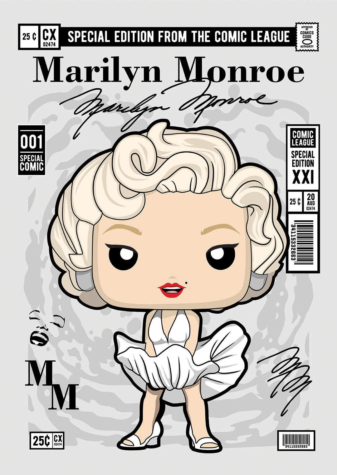 Marilyn Monroe Pop Style