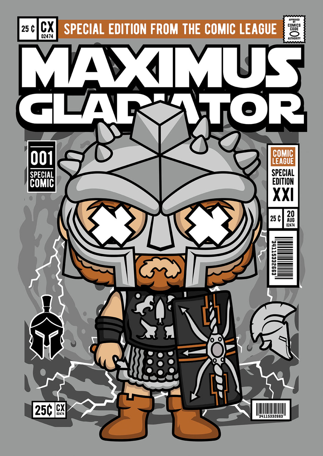 Gladiator Pop Style