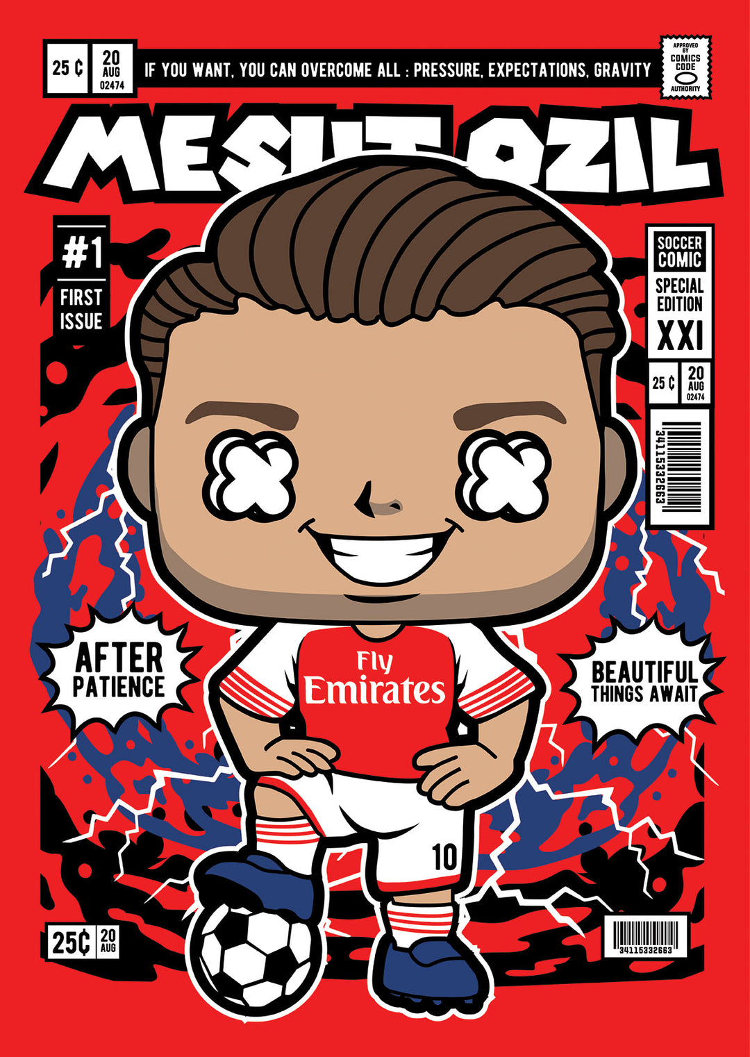 Mesut Ozil Pop Style