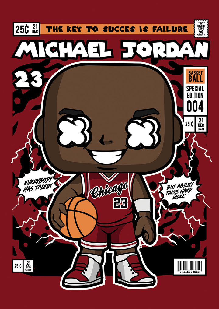 Michael Jordan Pop Style