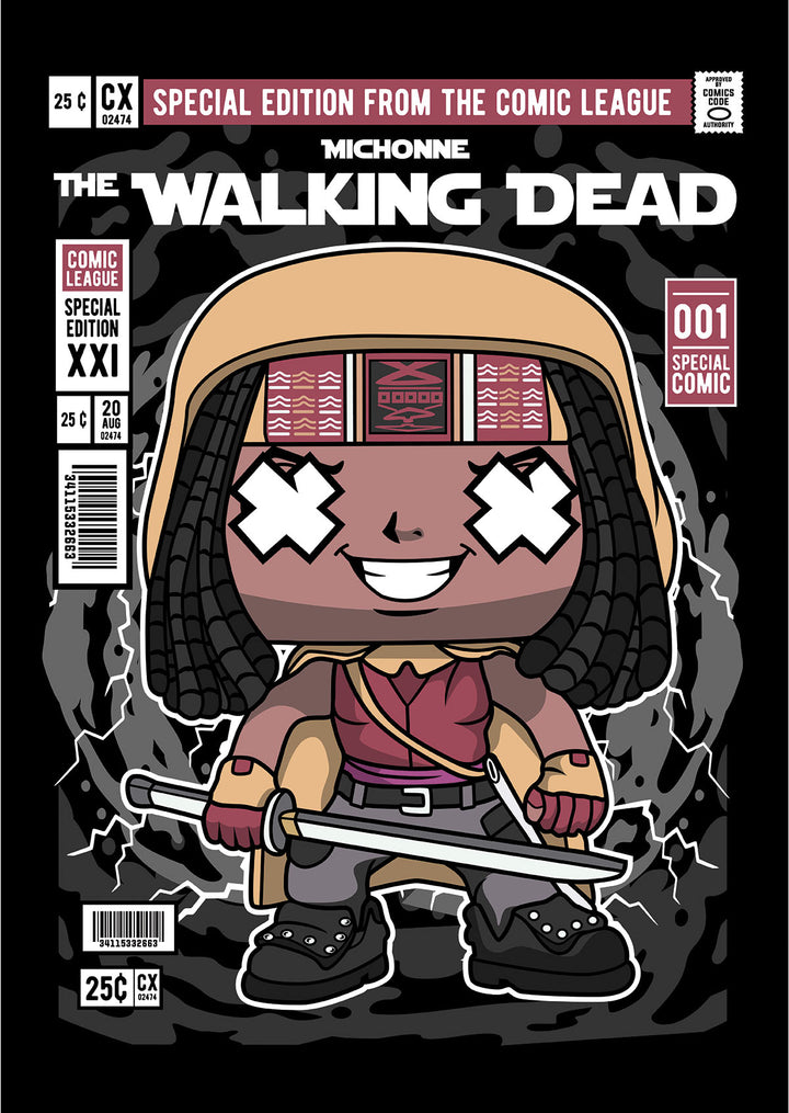 The Walking Dead Michonne Pop Style