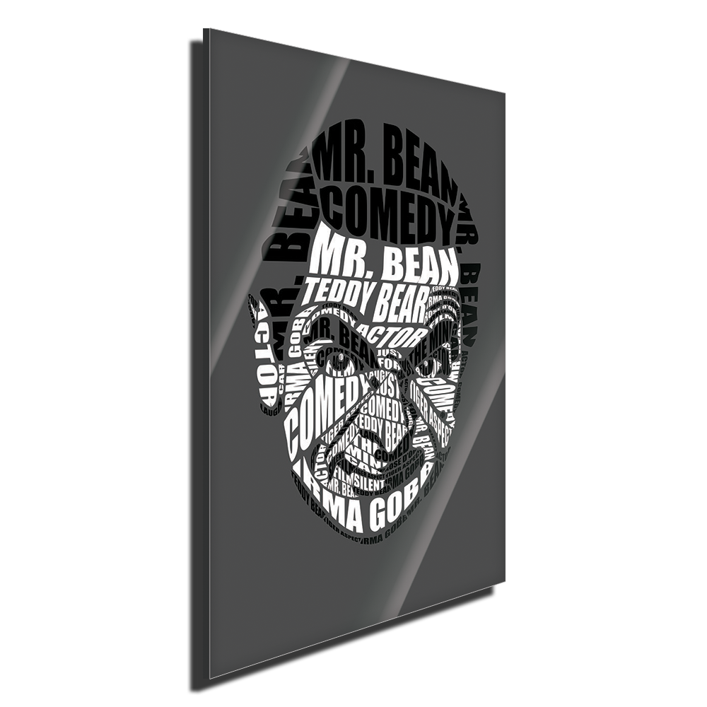 Mr Bean Calligram