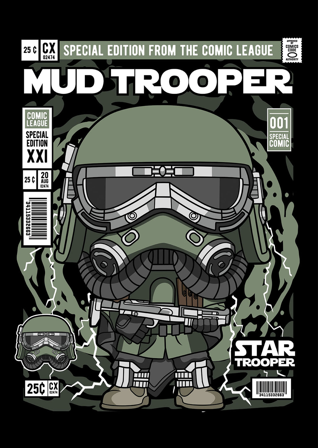 Mud Trooper Pop Style