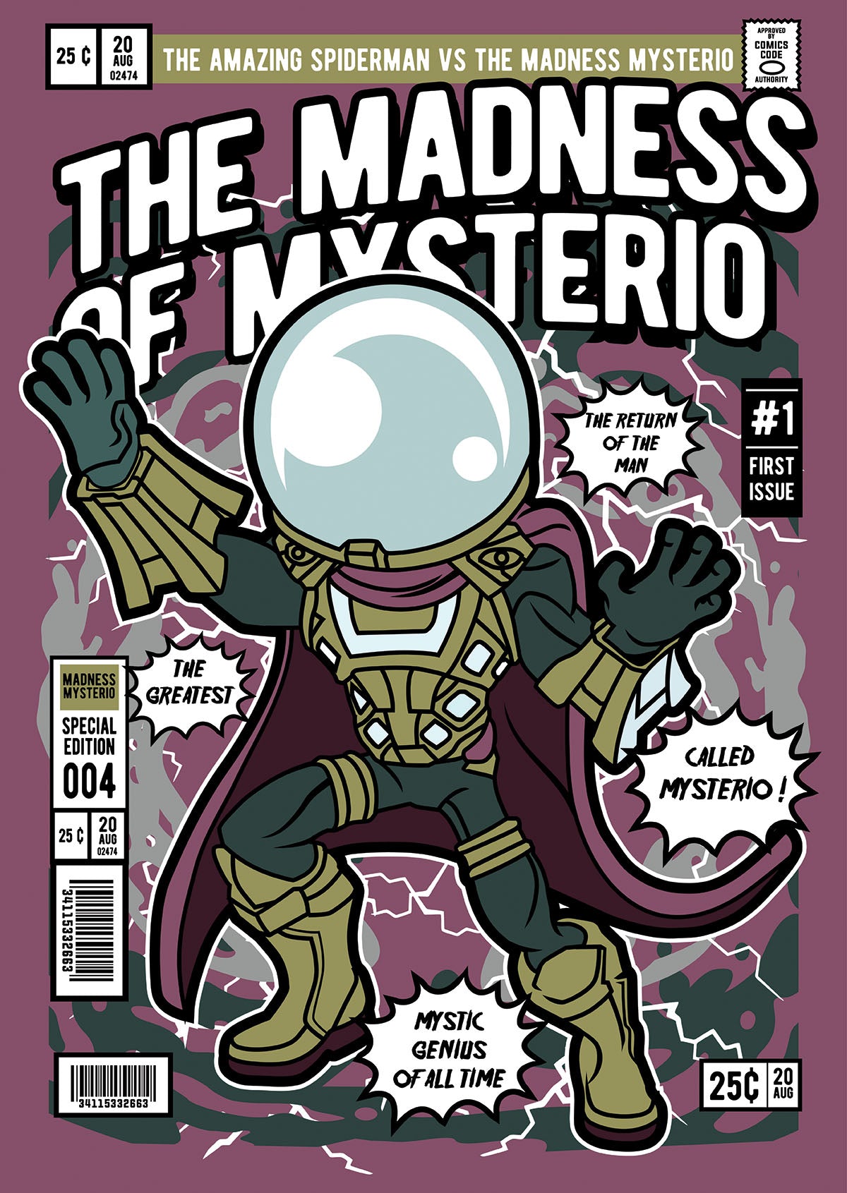 Mysterio Pop Style