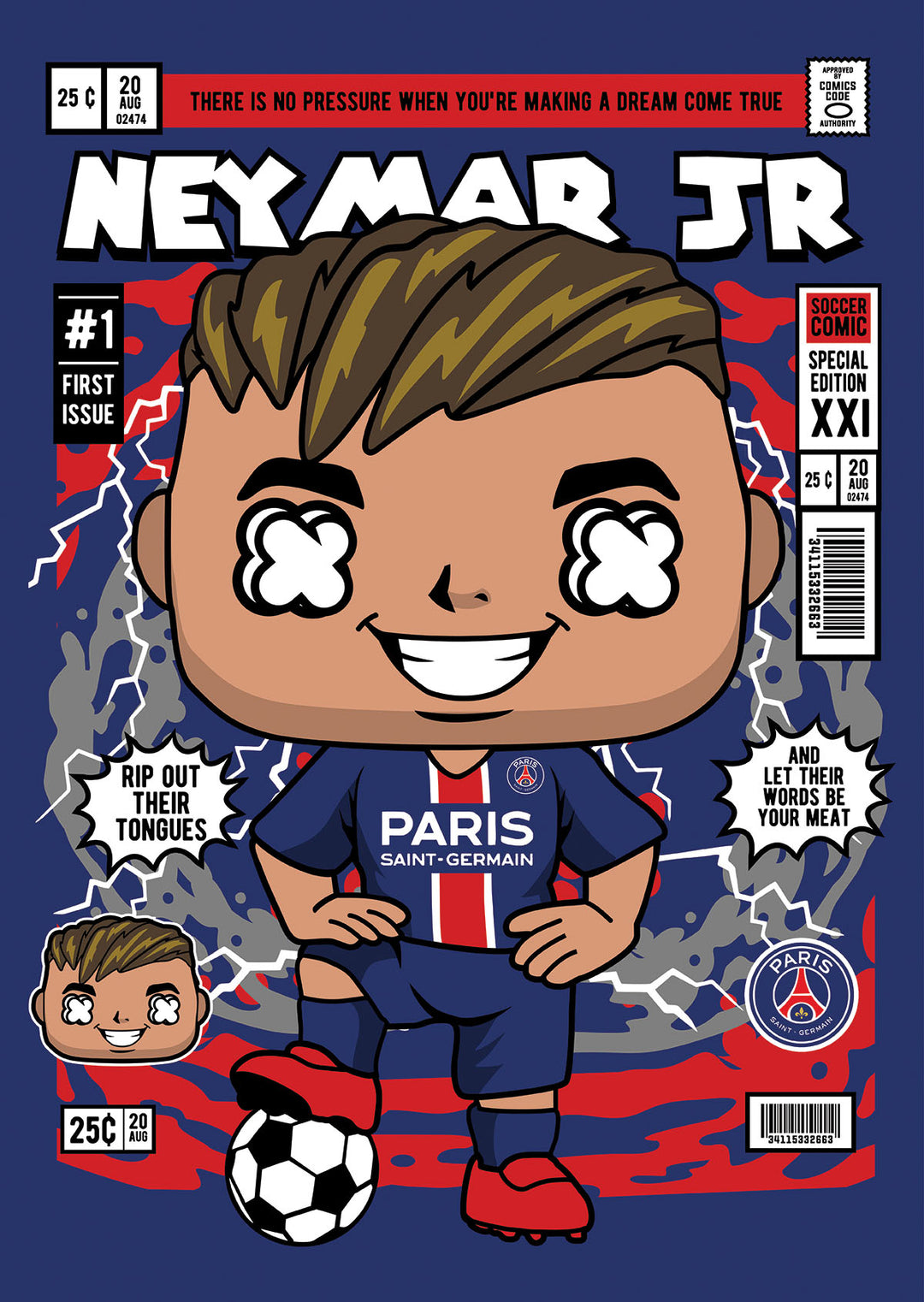 Neymar Jr Pop Style